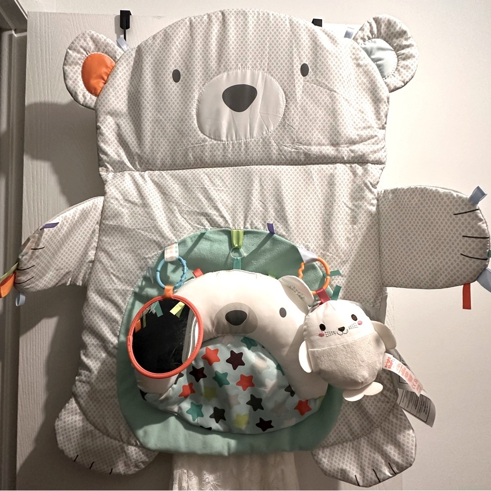 Bright Starts Tummy Time Prop & Play Mat